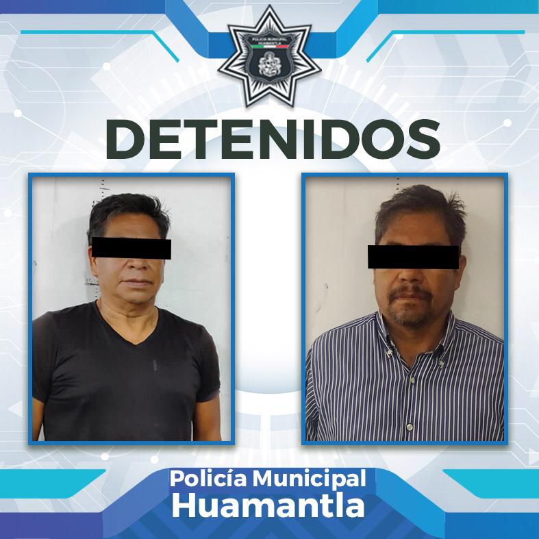 Por transitar en estado de ebriedad detiene Policía de Huamantla a conductor y pasajero en el Carmen Xalpatlahuaya